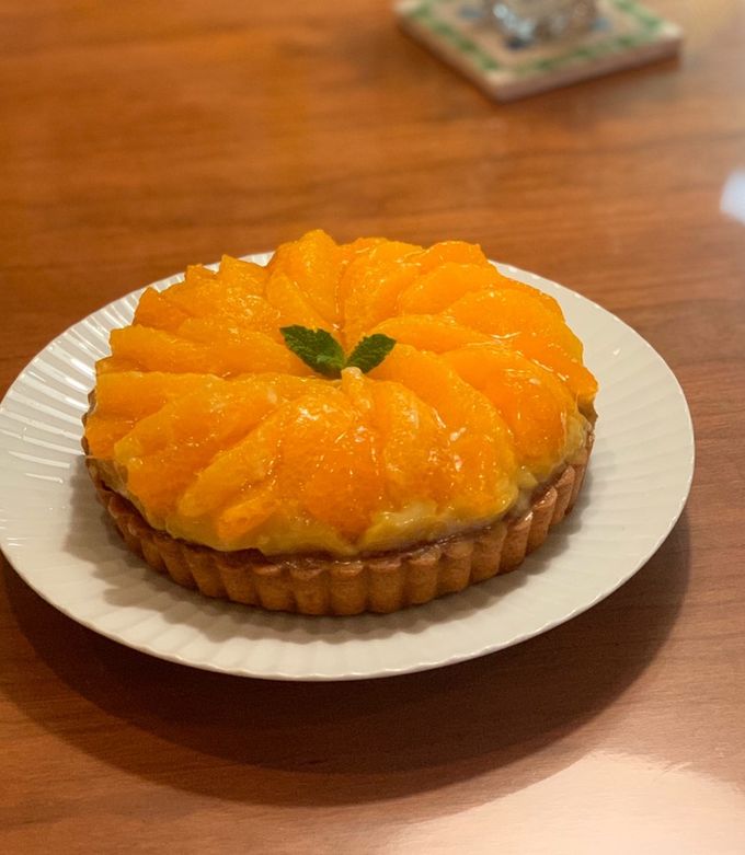オレンジタルト by SpiCha 【クックパッド】 簡単おいしいみんなの