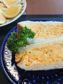 簡単♪うちのふわふわ卵サンド-レシピのメイン写真