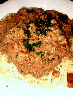 ミートソーススパゲティ-レシピのメイン写真