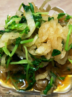 切り干し大根と豆苗のお浸し-レシピのメイン写真