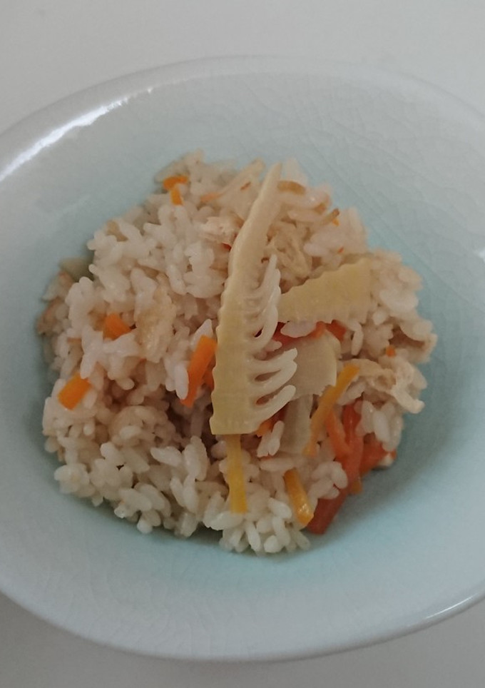 白だしで簡単！おいしい 筍ご飯-レシピのメイン写真