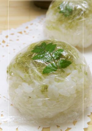 山椒香る＊とろろ昆布のふんわりおむすび-レシピのメイン写真