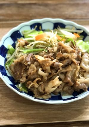 野菜たっぷり豚の生姜焼き-レシピのメイン写真