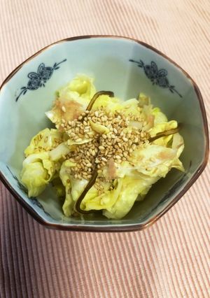 春キャベツと塩昆布の和物-レシピのメイン写真