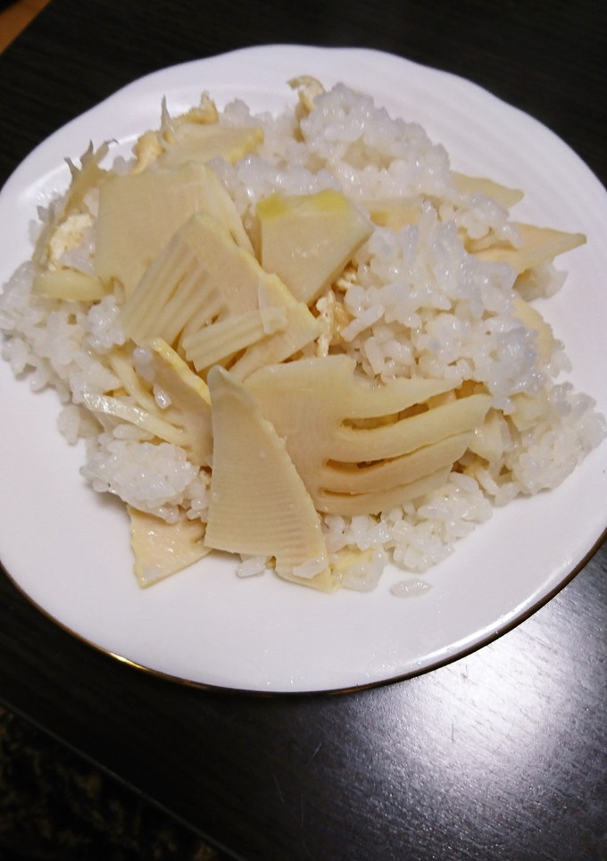 白だしだけで簡単❤️春の筍ご飯(^o^)-レシピのメイン写真