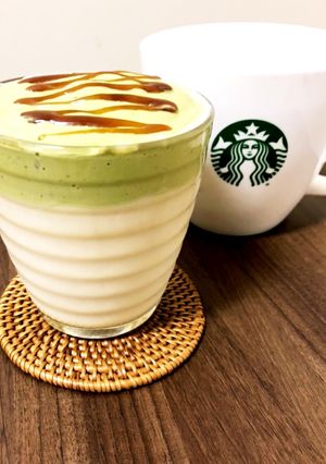 ダルゴナコーヒー風ふわふわ抹茶ラテ-レシピのメイン写真
