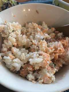 鮭と豆腐のっけご飯-レシピのメイン写真