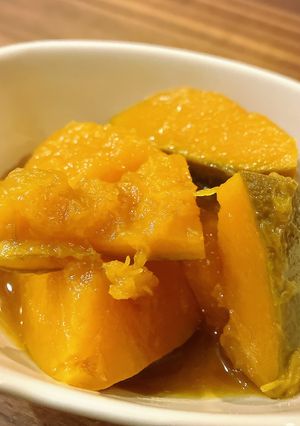 アイラップで基本のかぼちゃの煮物-レシピのメイン写真