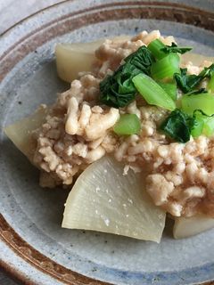 ひとつの鍋で簡単♪大根のそぼろあんかけ-レシピのメイン写真