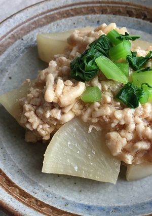 ひとつの鍋で簡単♪大根のそぼろあんかけ-レシピのメイン写真