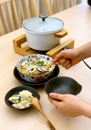 PRINCESS鍋で大鉢茶碗蒸し-レシピのメイン写真