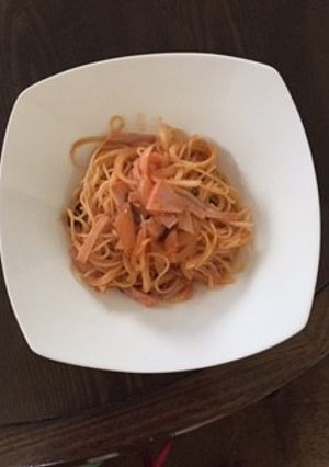 お家でビストロ～ナポリタンスパゲティ-レシピのメイン写真