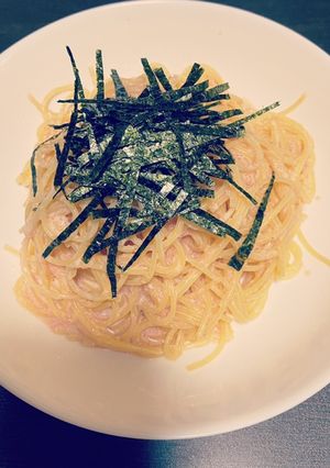 ワンパンパスタの分量！トマトもクリームも-レシピのメイン写真