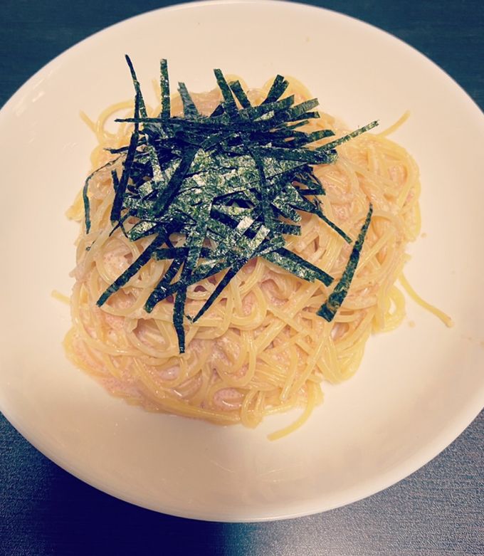 ワンパンパスタの分量！トマトもクリームも-レシピのメイン写真