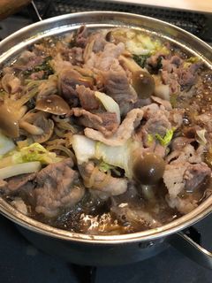 メガ盛り✨豚すき焼き-レシピのメイン写真