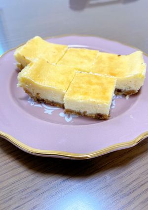 ☆グラタン皿で簡単チーズケーキ☆-レシピのメイン写真