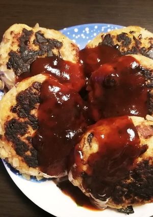 ハンバーグ-レシピのメイン写真