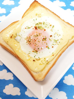 失敗なし♪簡単★マヨエッグトースト♪-レシピのメイン写真