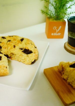 材料5つ!炊飯器でチョコチップスコーン-レシピのメイン写真
