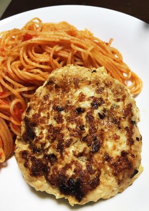 ふわふわ鶏胸肉のハンバーグ-レシピのメイン写真