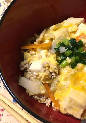 ヘルシー親子丼-レシピのメイン写真