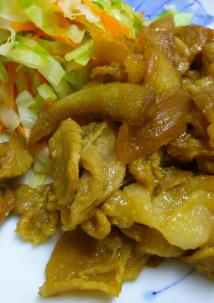 【病院】肉はちみつみそやき【給食】-レシピのメイン写真