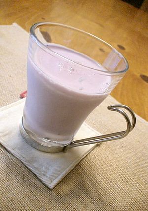 ＊ブルーベリーヨーグルトドリンク＊-レシピのメイン写真