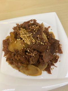 ゴボウと牛肉のしぐれ煮-レシピのメイン写真