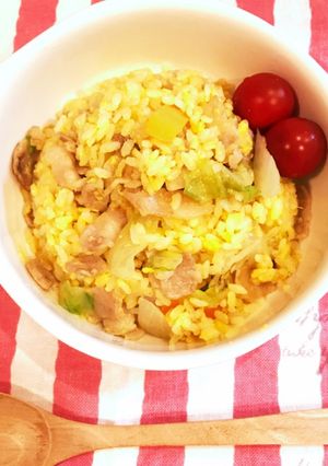 シャキシャキレタス炒飯☆-レシピのメイン写真