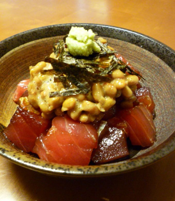 おつまみにぴったり～簡単♪マグロ納豆-レシピのメイン写真