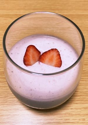 フワフワ食感！いちごのパンナコッタ-レシピのメイン写真