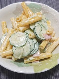 子どもでも簡単!定番のマカロニサラダ-レシピのメイン写真