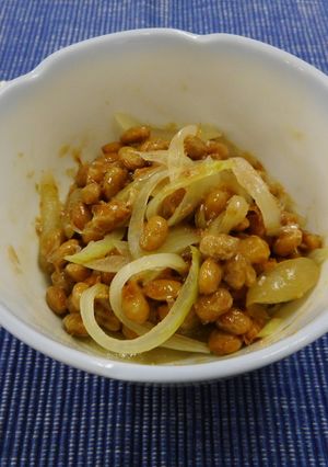 新玉ねぎの納豆和え-レシピのメイン写真