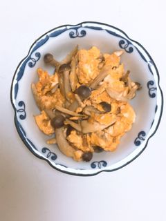 きのことたまごのバター炒め-レシピのメイン写真