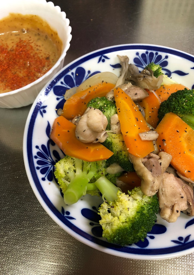 鶏もも肉の蒸し焼き-レシピのメイン写真