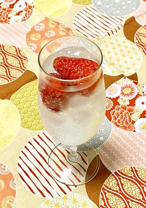 焼酎といちごのマリアージュ～♪-レシピのメイン写真