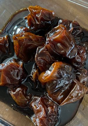梅酒の梅で黒煮-レシピのメイン写真