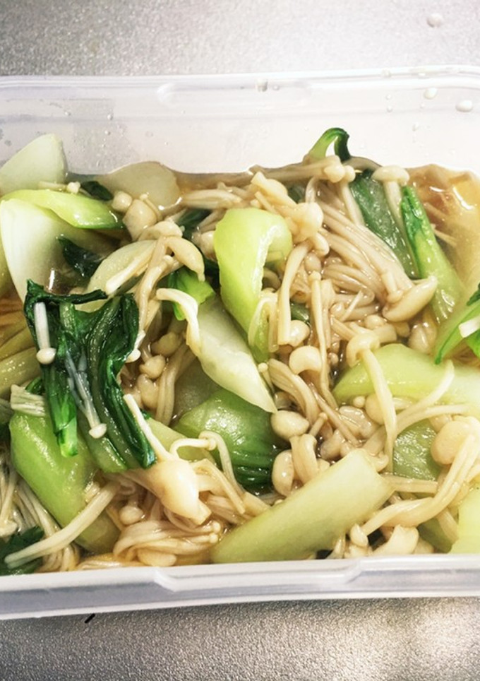 えのきとちんげん菜の簡単お浸し-レシピのメイン写真