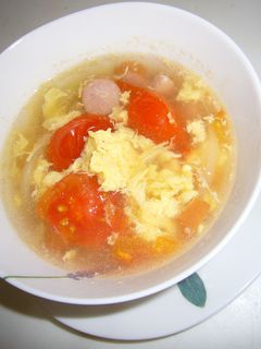 夏野菜のチキンスープ-レシピのメイン写真