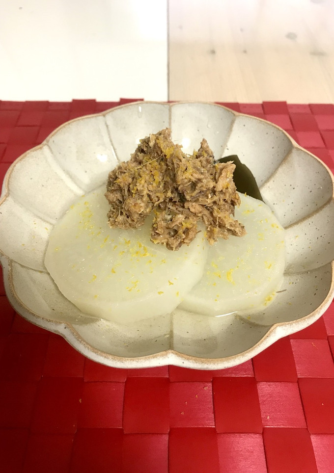 鯖の味噌煮缶 栄養満点ふろふき大根-レシピのメイン写真