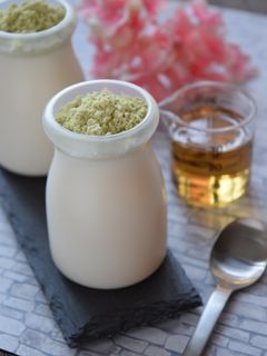 青大豆の豆腐プリン-レシピのメイン写真