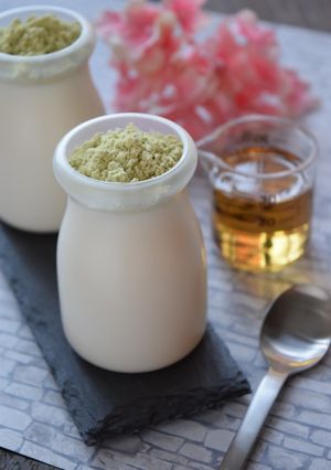 青大豆の豆腐プリン-レシピのメイン写真