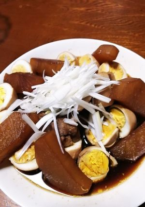 初めて作ってみた！ 炊飯器 豚の角煮-レシピのメイン写真