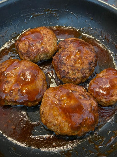 * ハンバーグ *-レシピのメイン写真