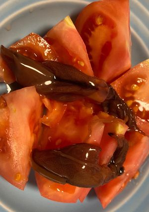 トマトとほたるいかの和え物　おつまみに-レシピのメイン写真