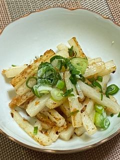 長芋の梅肉ソテー・バター風味-レシピのメイン写真