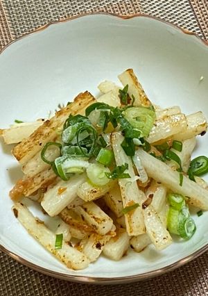 長芋の梅肉ソテー・バター風味-レシピのメイン写真