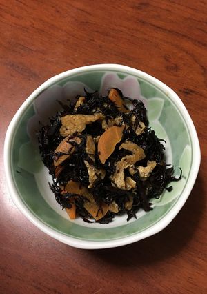 レンジでひじきの炒り煮-レシピのメイン写真