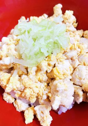 ダイエット×カロリーoff 鶏そぼろ丼-レシピのメイン写真