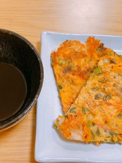 餅入りネギチヂミ-レシピのメイン写真